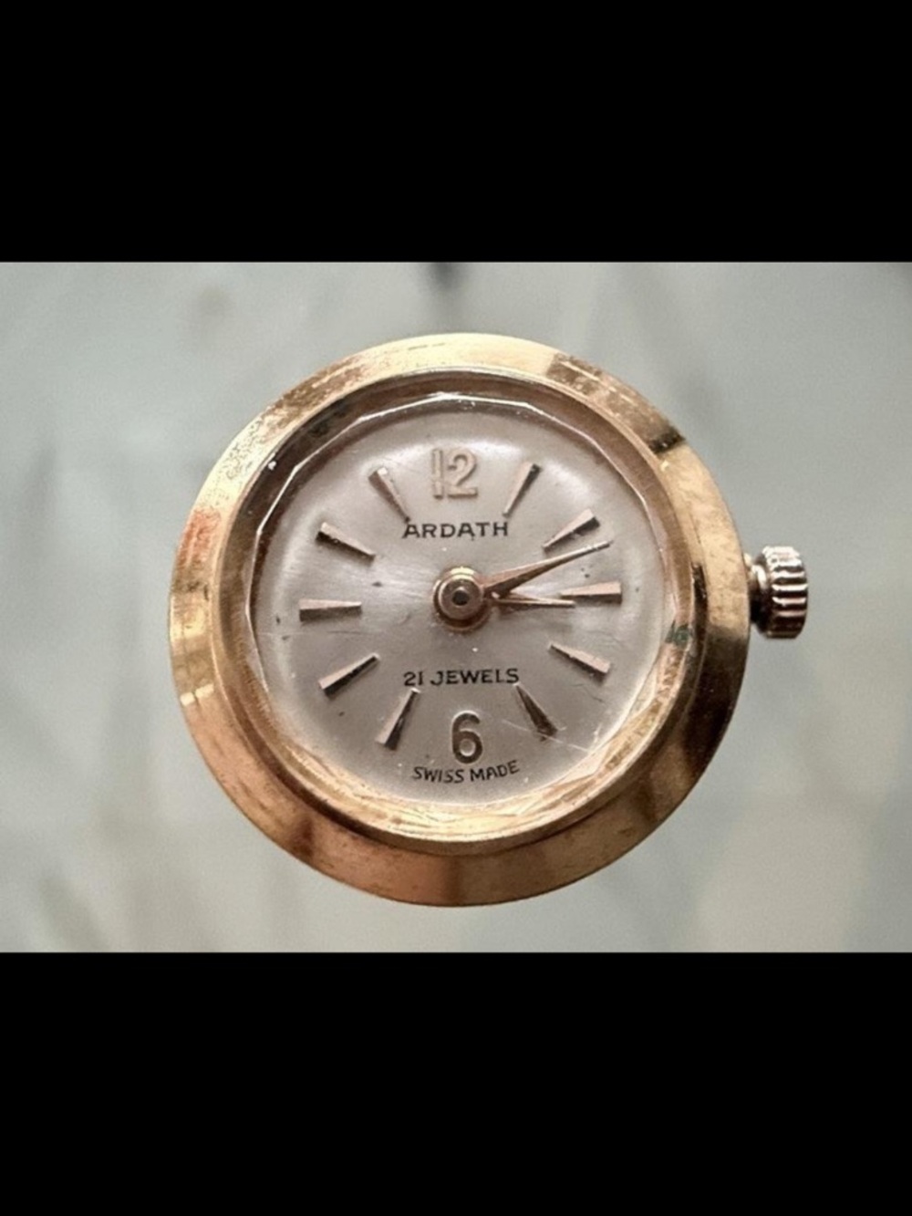 Vintage Ardath "Super Deluxe" 21-Jewel Swiss Mechanical Necklace Watch | 1950s